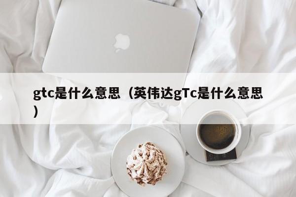 gtc是什么意思（英伟达gTc是什么意思）